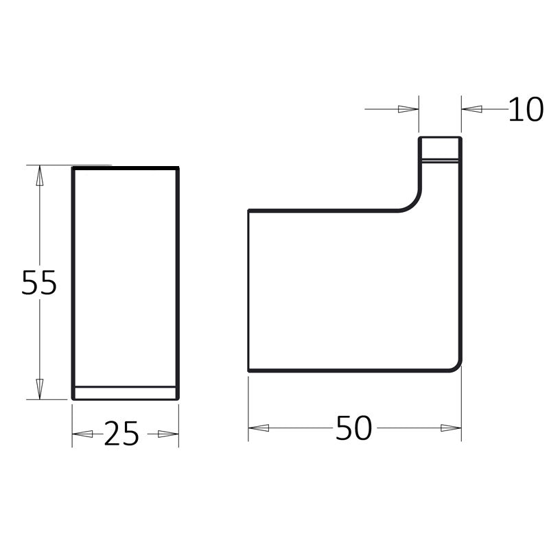 Ceram Robe Hook – view 5