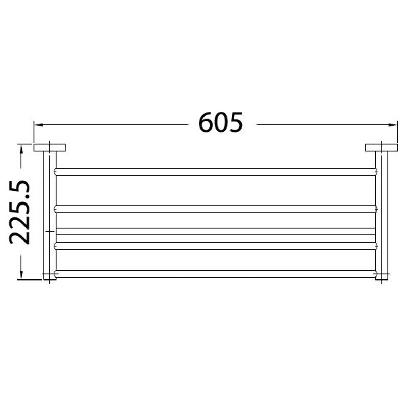 Otus Towel Rack – alternate view