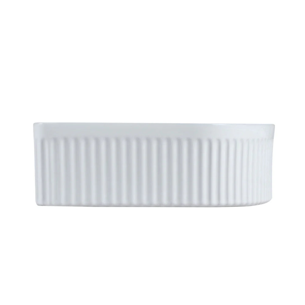 AR400 - 410x360x120mm Gloss White Above Countertop Basin – view 4