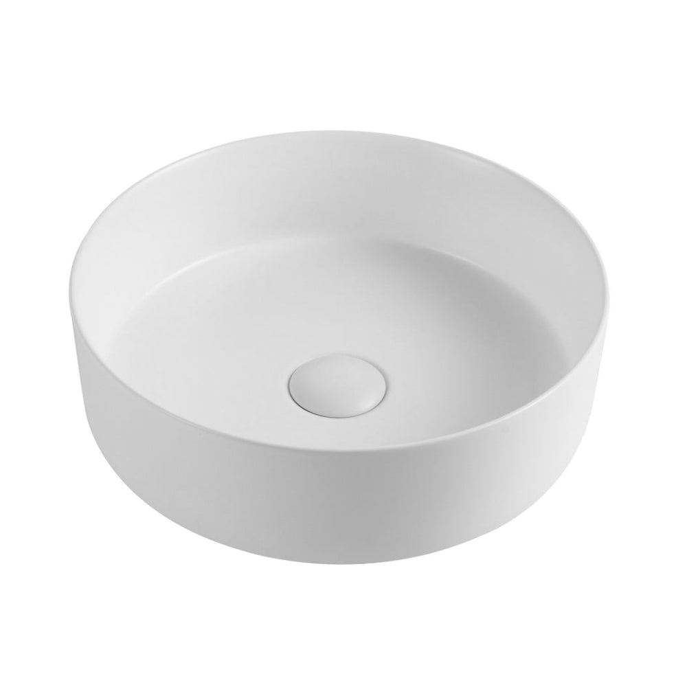 BA300 - 300x300x110mm Gloss White Above Countertop Basin