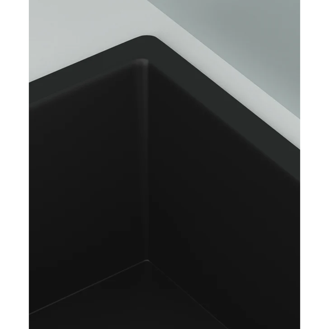 Granite Single Bowl Drainer Kitchen Sink D1000-BK – ISTONE – view 7