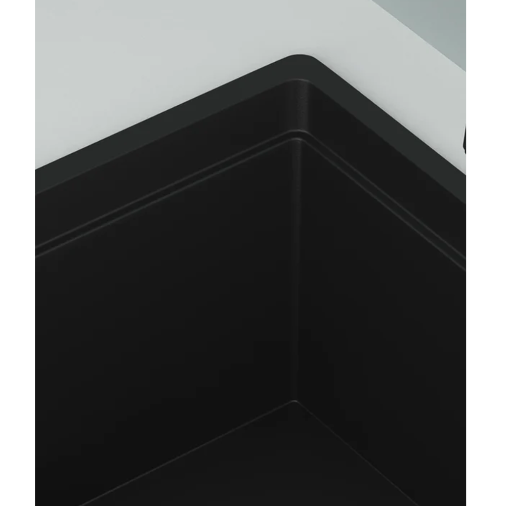 Granite Single Bowl Kitchen Sink D534-BK – ISTONE – view 8