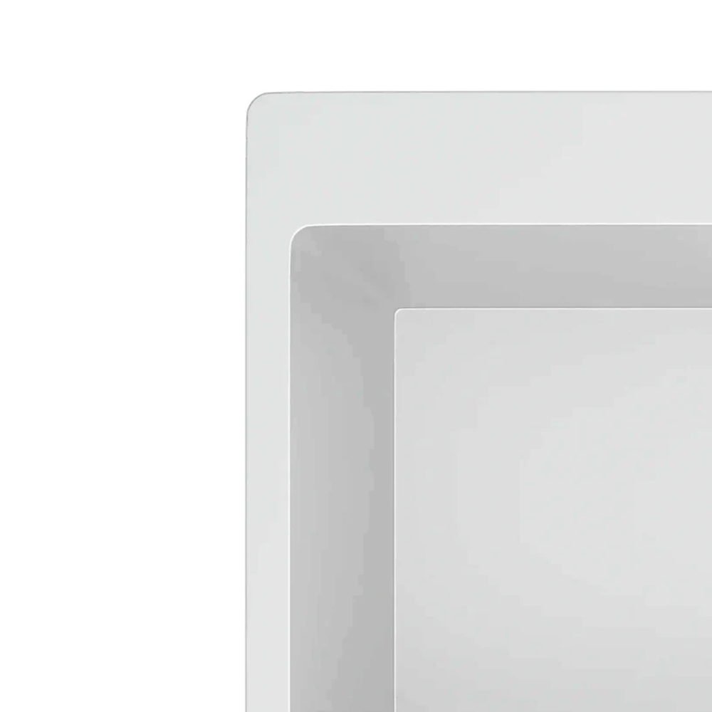 Granite Single Bowl Kitchen Sink D780-WH – ISTONE – view 7