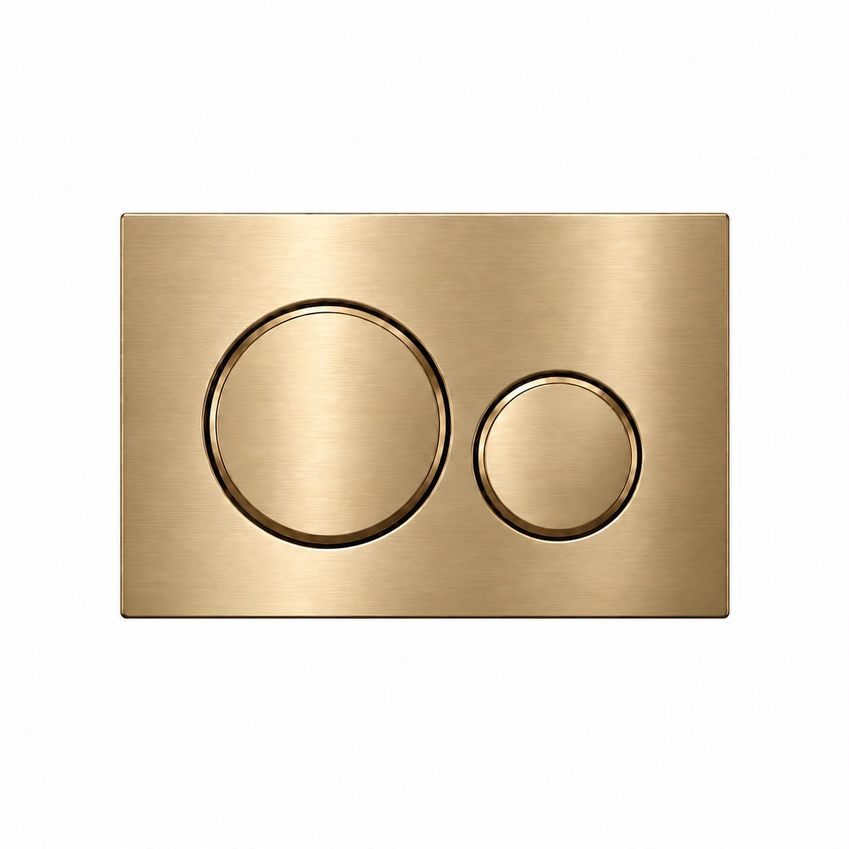 Stainless Steel Round Flush Buttons for Geberit Sigma – French Gold