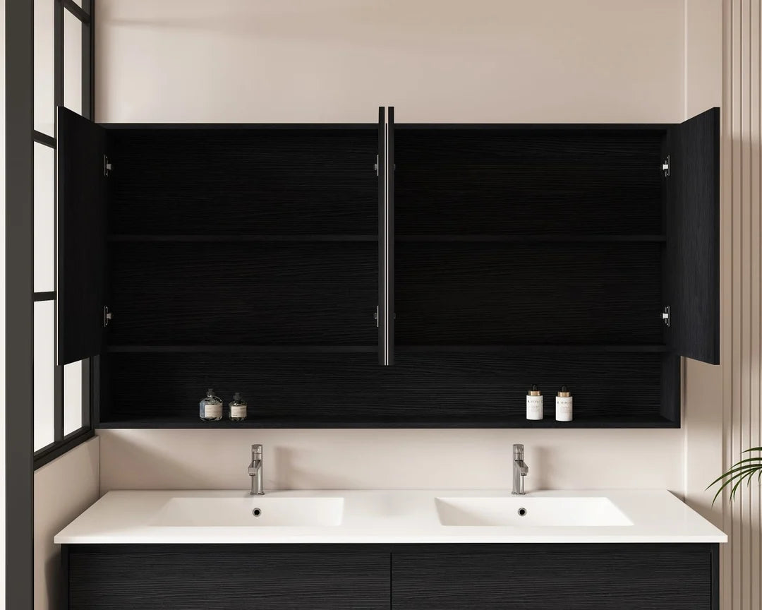 Hera 1500mm Shave Cabinet - 1500x780x150mm