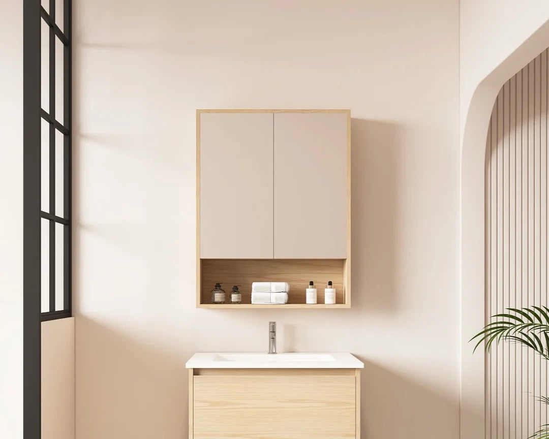 Hera 600mm Shave Cabinet - 600x780x150mm