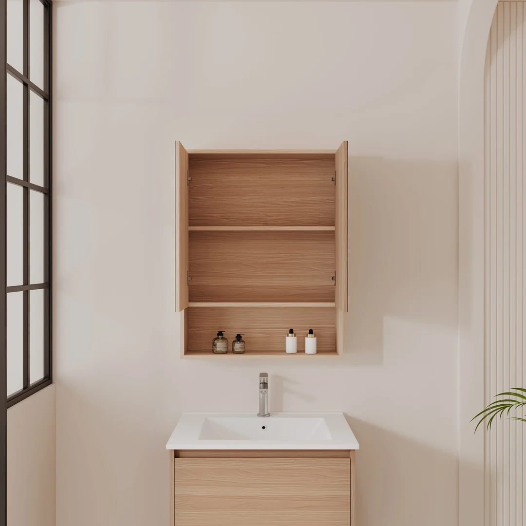Hera 600mm Shave Cabinet - 600x780x150mm