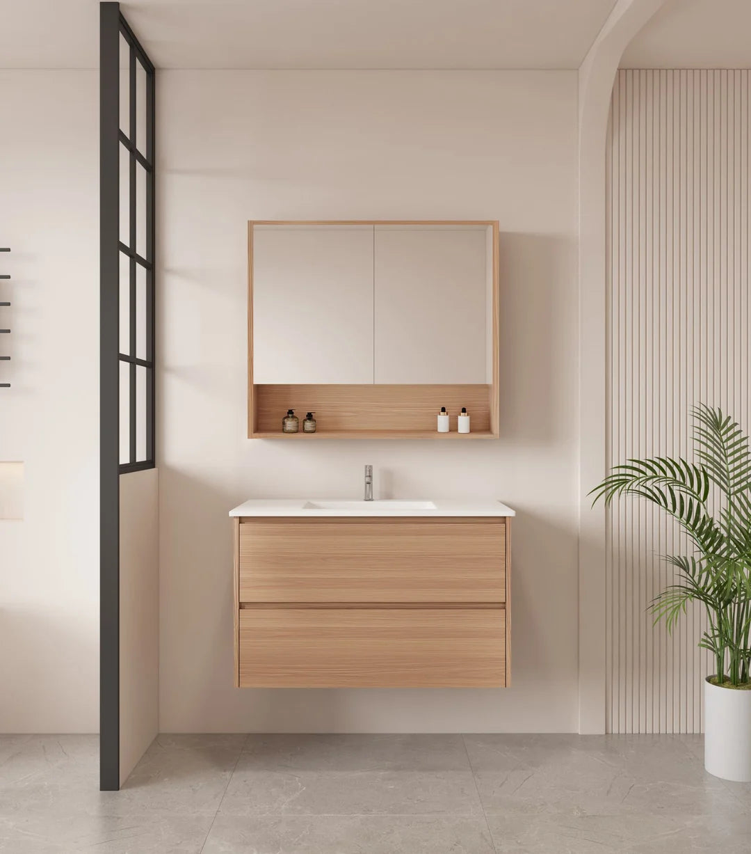 Hera 900mm Vanity Wall Hung - 900x450x560mm