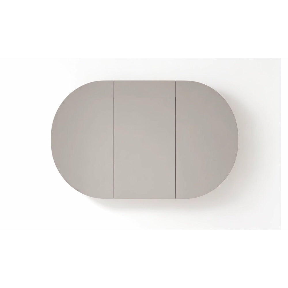 HP60120 - 1200x600x150mm Matte White Polyurethane Peel Shaving Cabinent with Pencil Edge Mirror