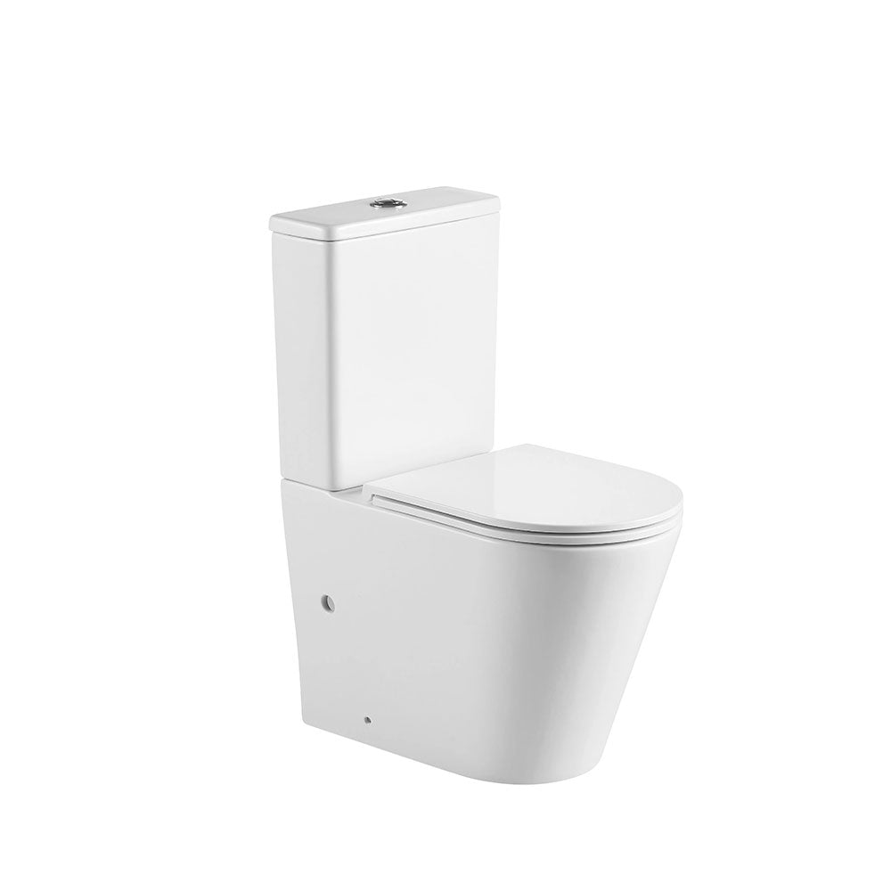 Hali Matte Black Bathroom Package – Complete Shower, Toilet & Accessory Set