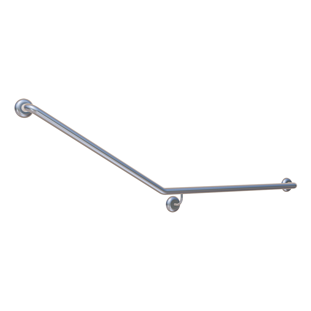Metlam 30° Flush Mount Side Wall RH Grab Rail