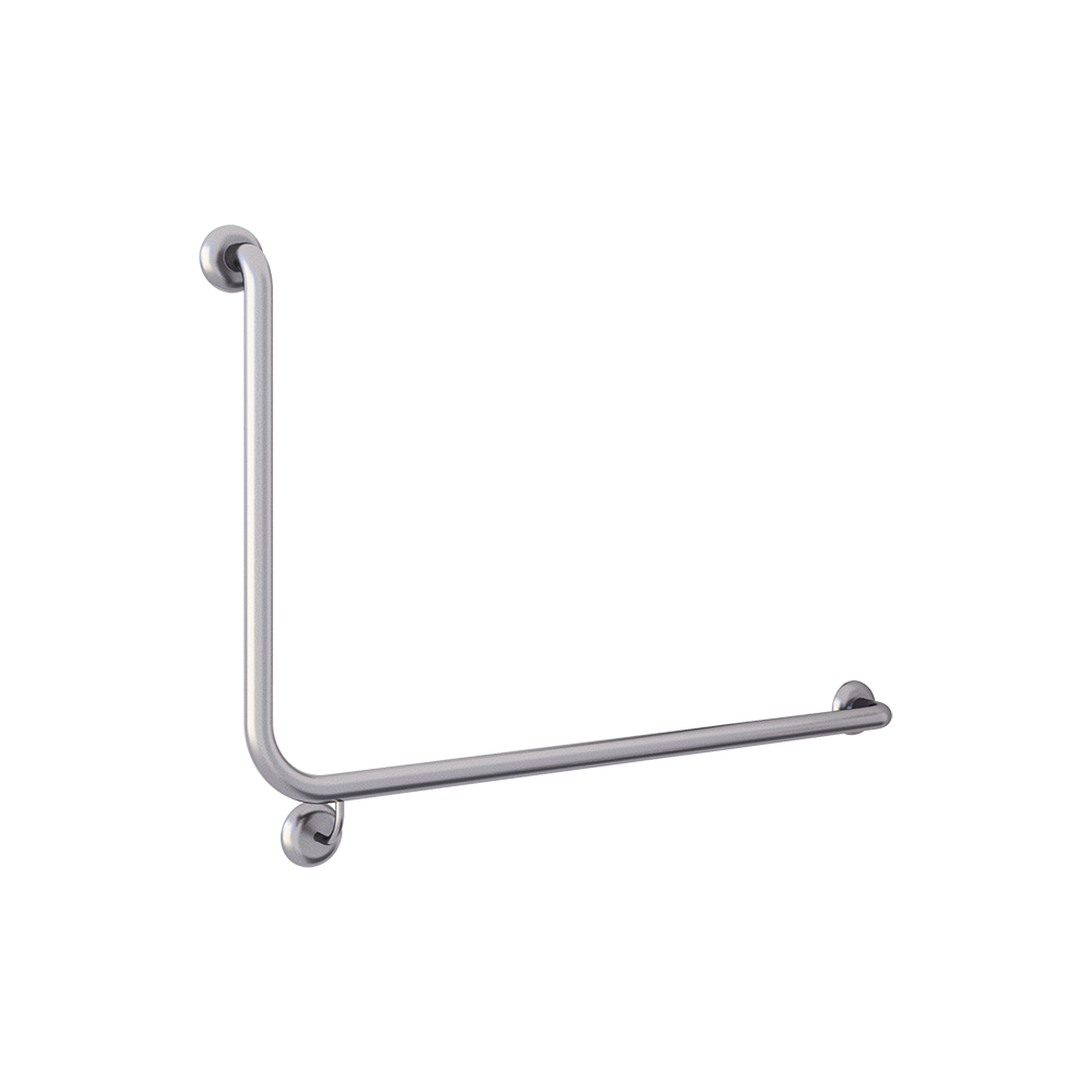 Metlam 90° Flush Mount Side Wall RH Grab Rail