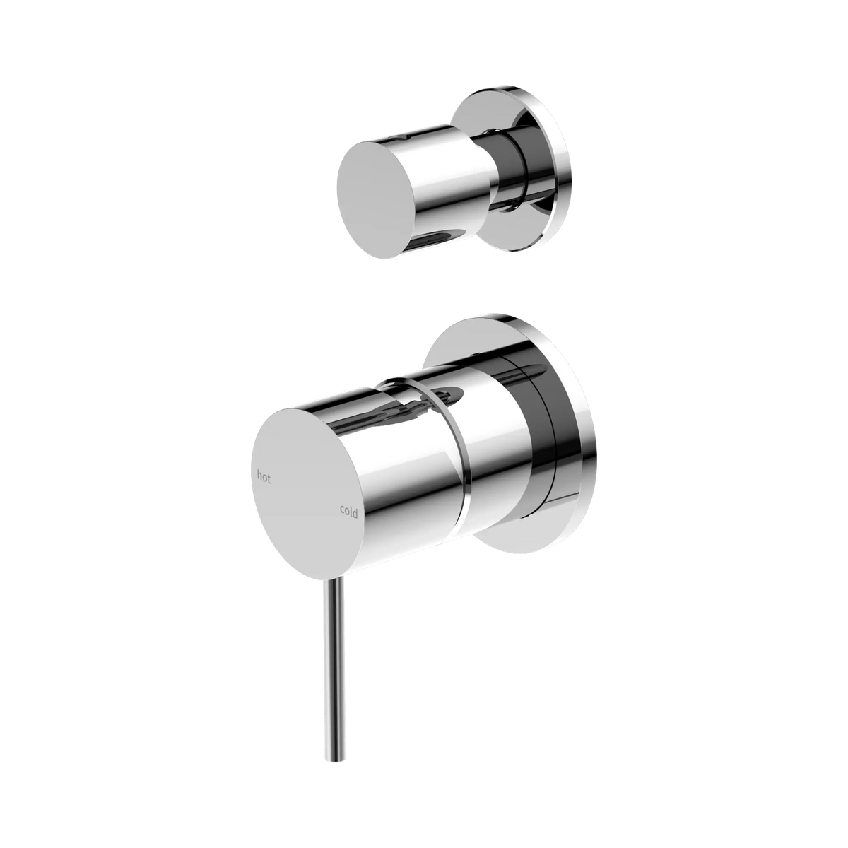 Nero Mecca Shower Mixer With Diverter Separate Back Plate