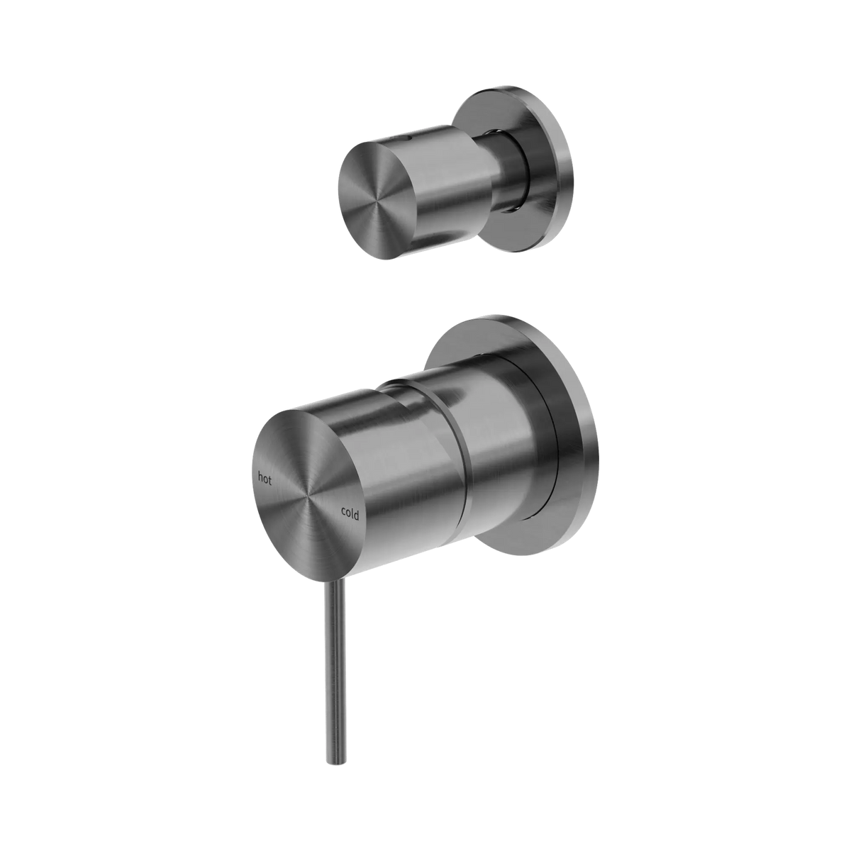 Nero Mecca Shower Mixer With Diverter Separate Back Plate