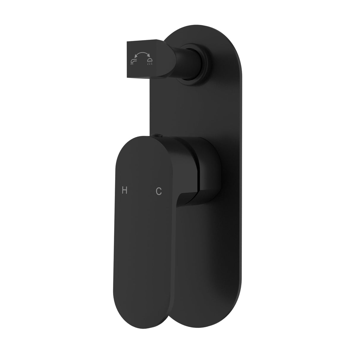 Cora Wall Mixer Diverter – alternate view