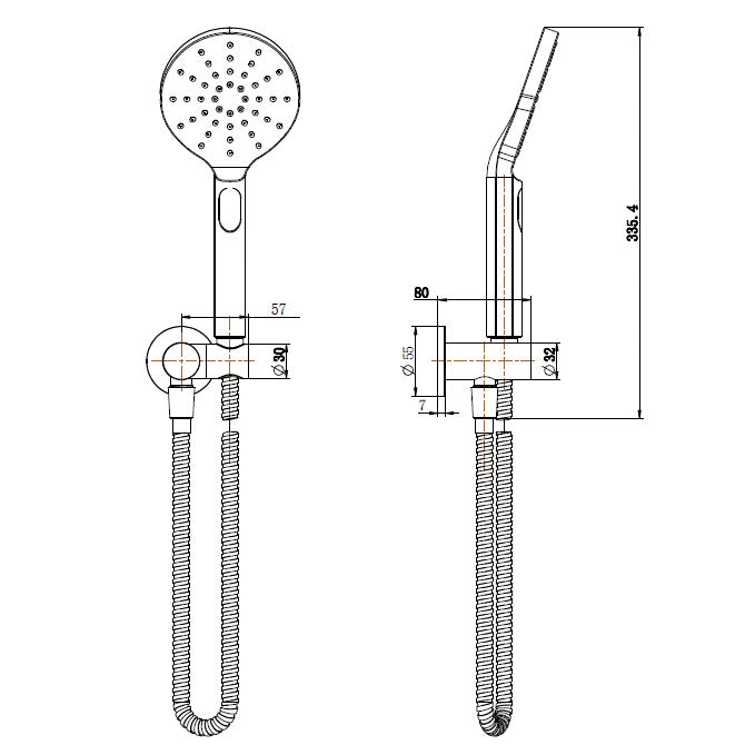 Cora Hand Shower – view 7