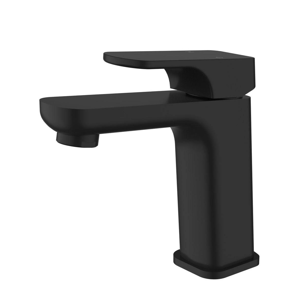 Eden Round Cornered Rectangle Handle Basin Mixer Lead Free – alternate view