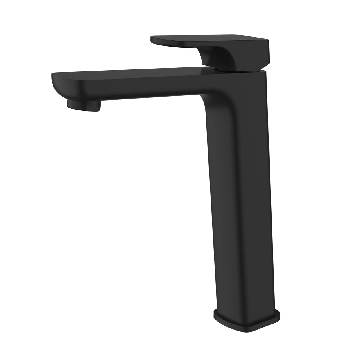 Eden Round Cornered Rectangle Handle High Rise Basin Mixer Lead Free – alternate view