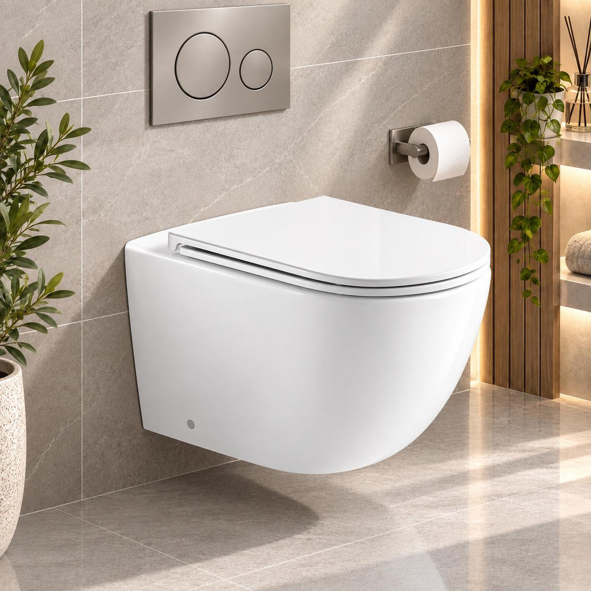 Cera Wall Hung Pan