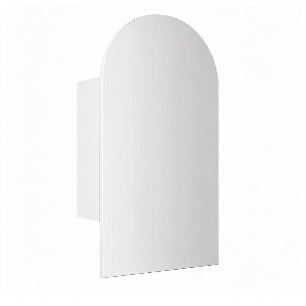 SA6090 - 600x900x150mm Matte White Polyurethane Peel Cabinet with Pencil Edge Mirror