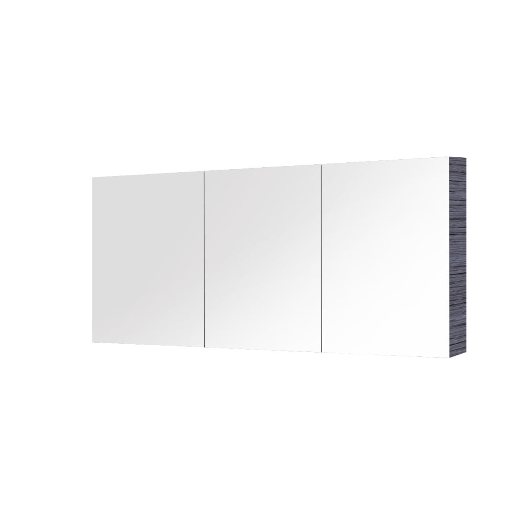 SD1200 - 1200x720x150mm Veneer Cabinet with Pencil Edge Mirror