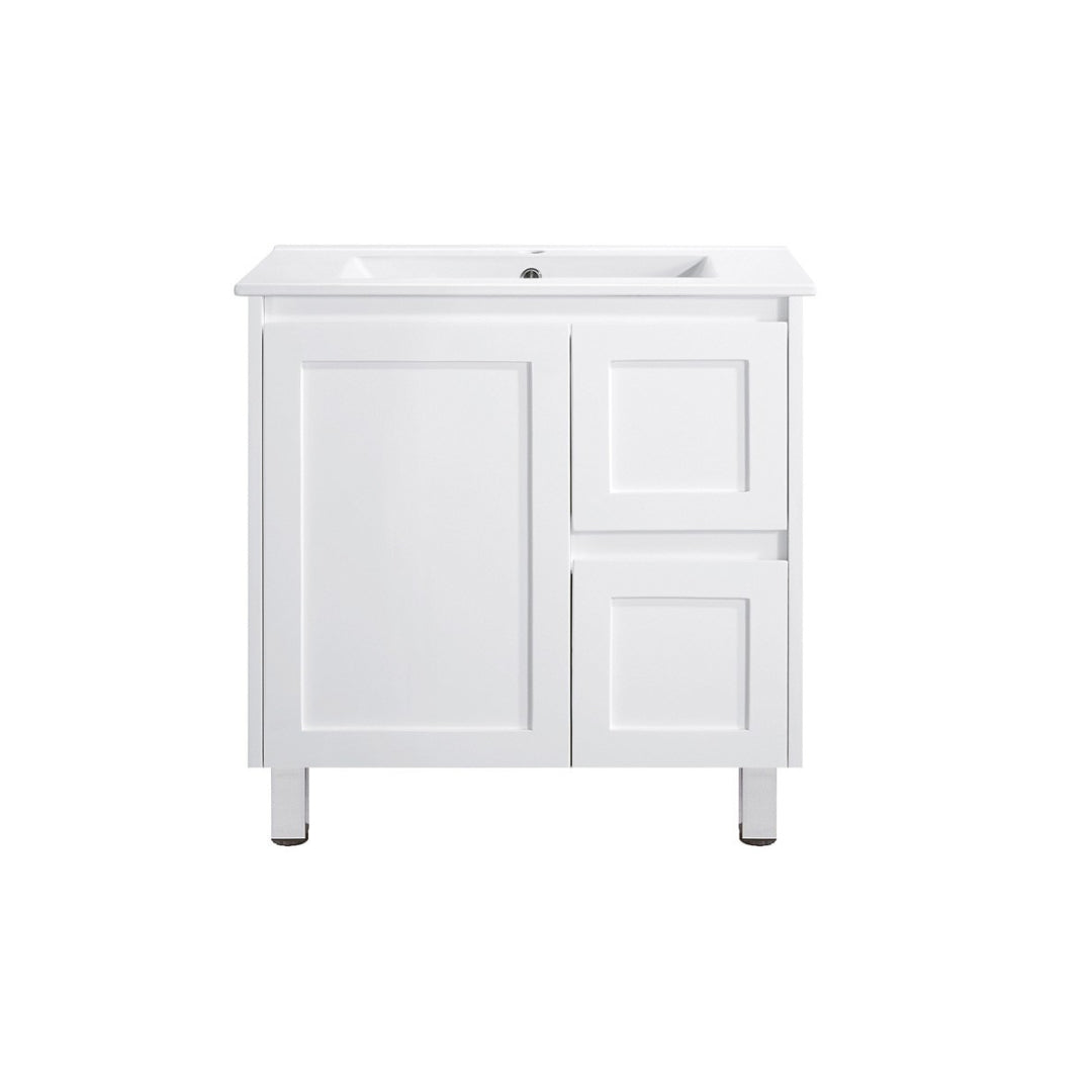 SH750R - 750x460x875mm Matte Finish Polyurethane Cabinet with Shaker Doors