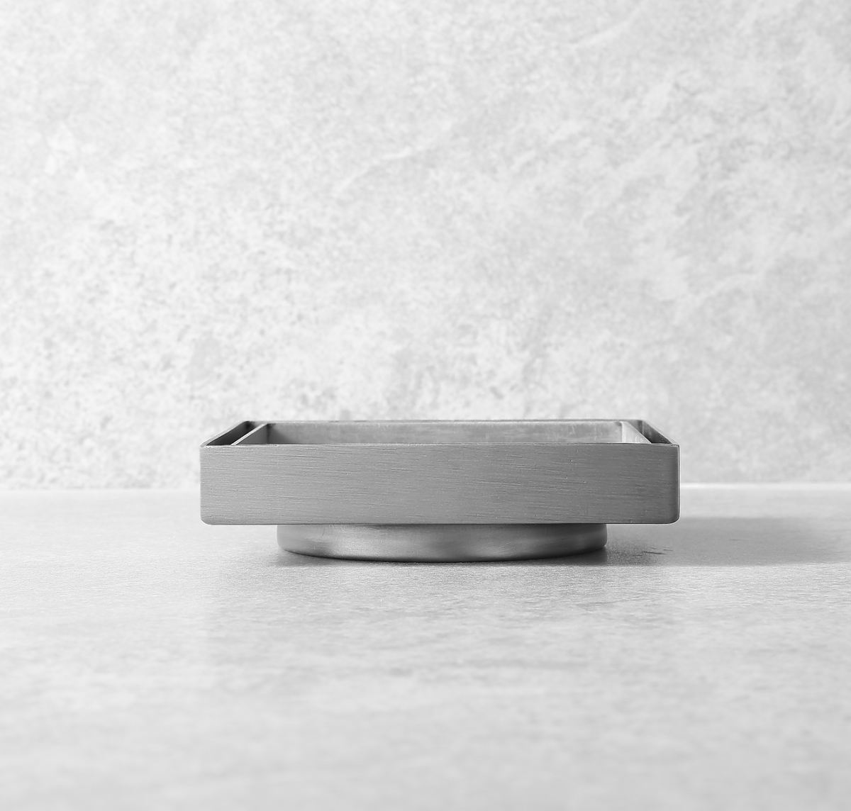 Tile Insert Floor Waste Brushed Nickel - 316 Marine Grade Stainless Steel - 120 x 120mm