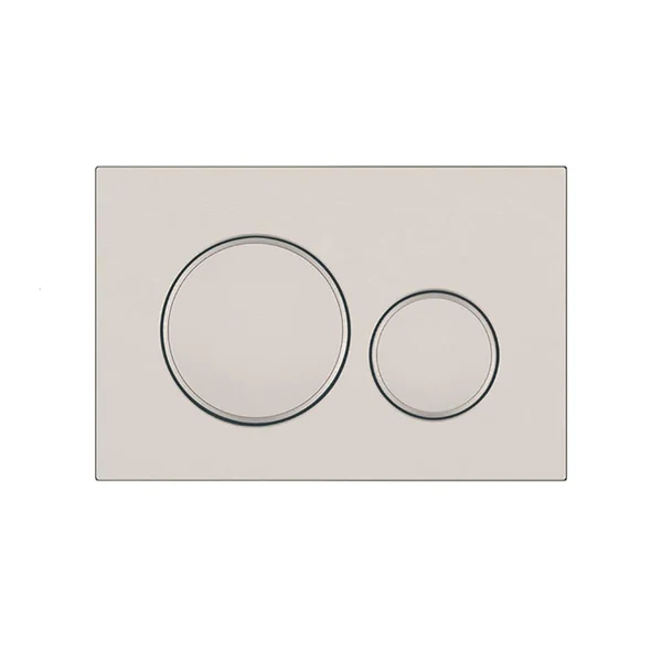 Stainless Steel Round Flush Buttons for Geberit Sigma – Brushed Nickel