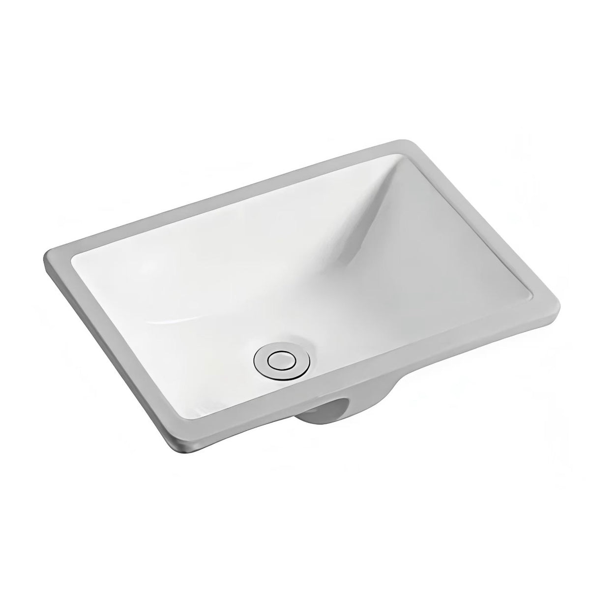 UM460- 460x325x185mm Gloss White Undermount Basin