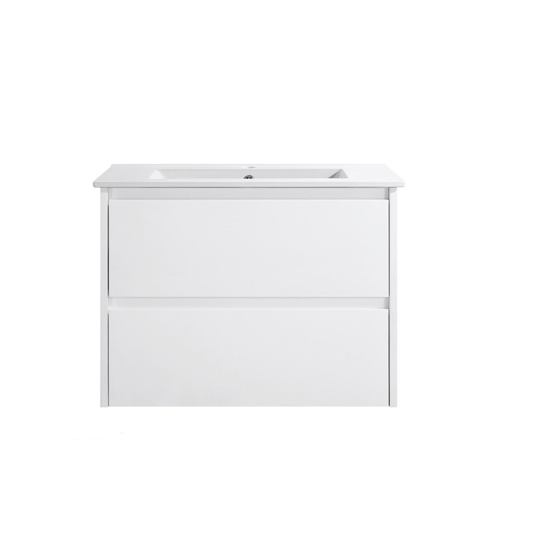 WHTD750 - 750x460x560mm Wall Hung PVC Vanity