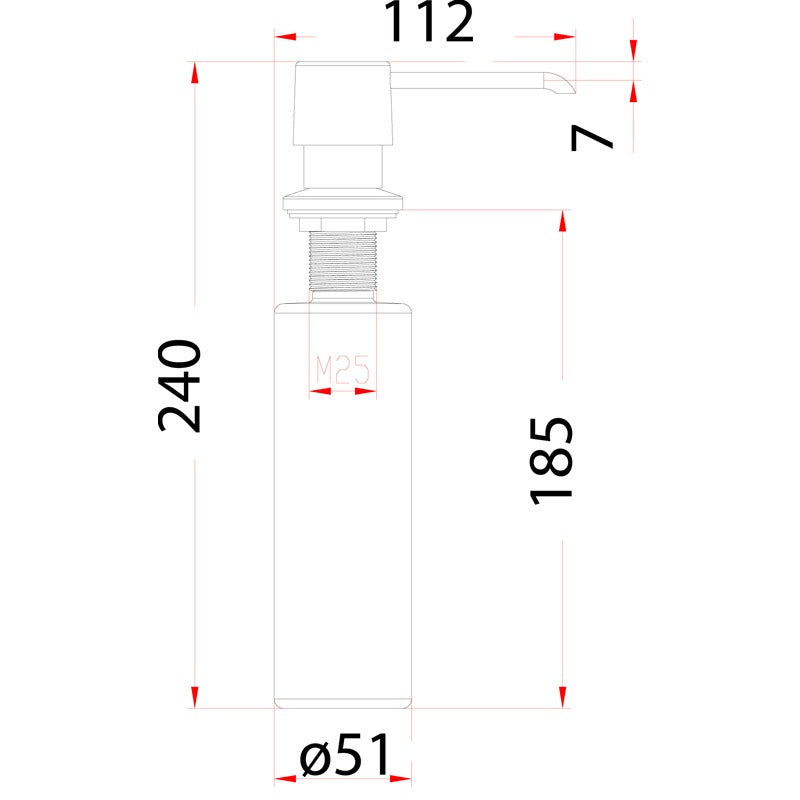 Soap Dispenser – alternate view