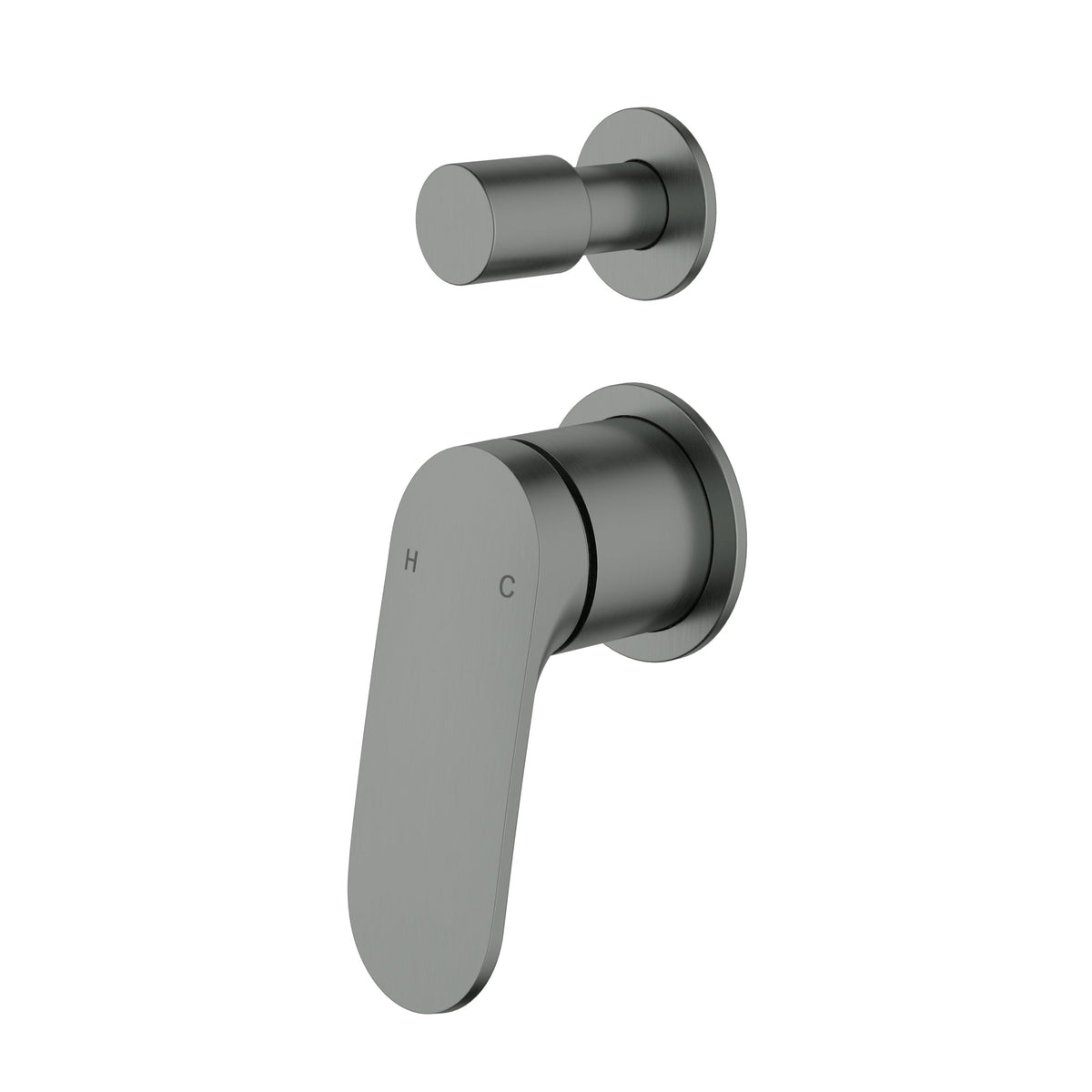 Sulu II Wall Diverter Mixer Trim Kits With Separate Cover Plate – view 4