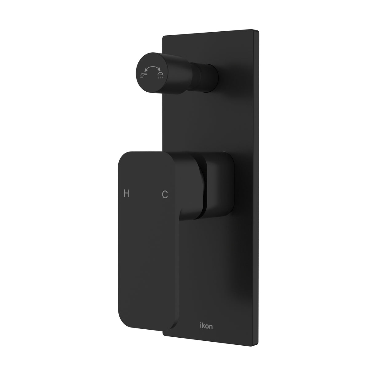 Seto Wall Mixer Diverter – detail view