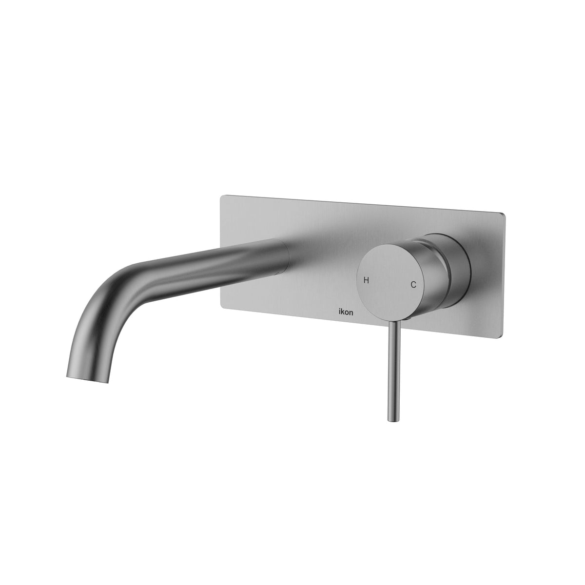 Hali Wall Basin Mixer Curved Spout Lead Free – detail view
