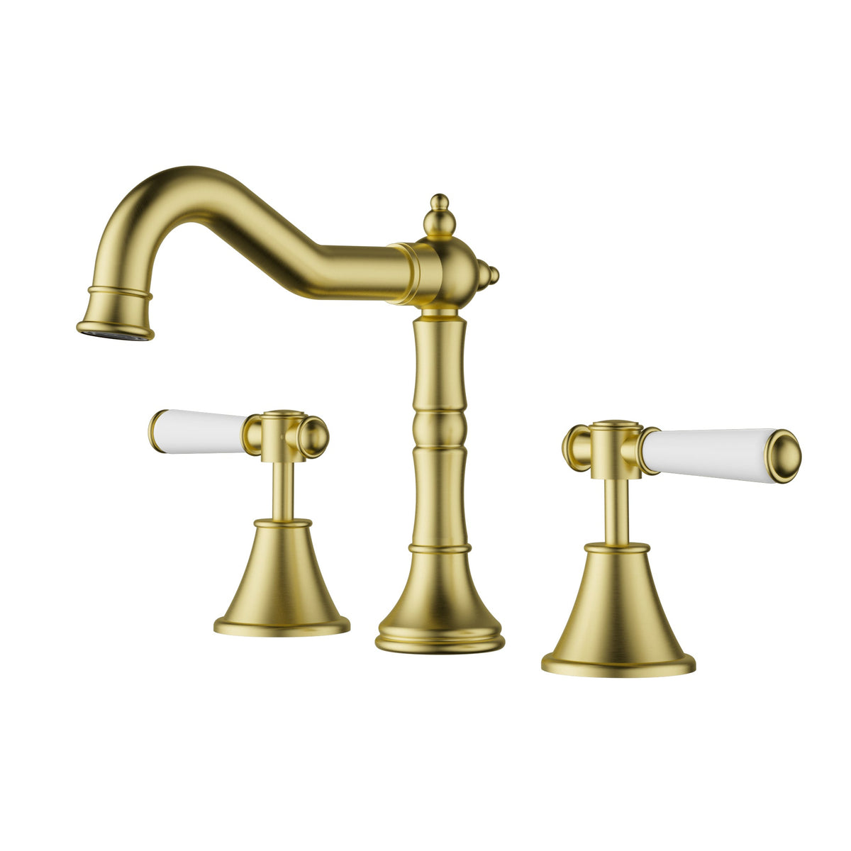 Clasico Basin Tap Set / Ceramic Handle Lead Free – alternate view