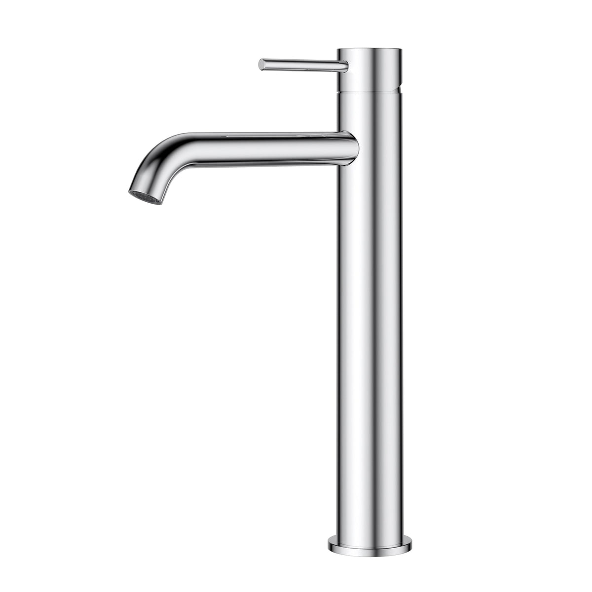 Otus Slimline SS304 Basin Mixer High Rise Curved Spout – view 4