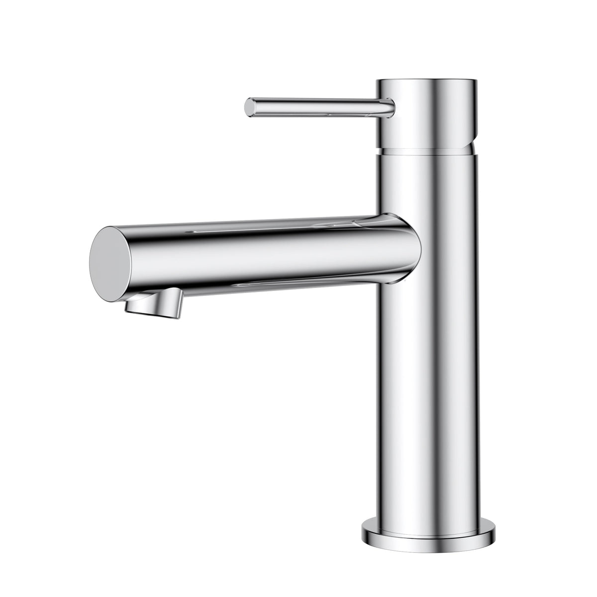 Otus Slimline SS304 Basin Mixer Straight Spout – detail view