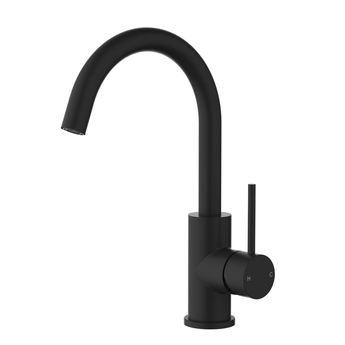 Otus Slimline SS304 Basin Mixer Gooseneck – view 5