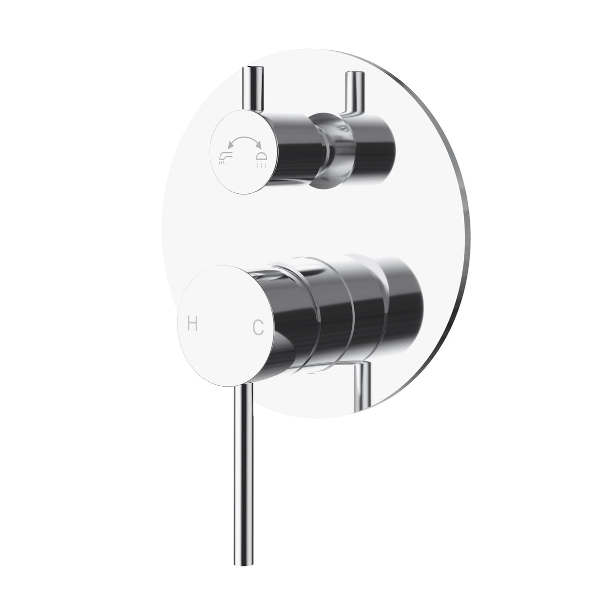 Otus Slimline SS304 Wall Mixer Diverter Trim Kit – view 4