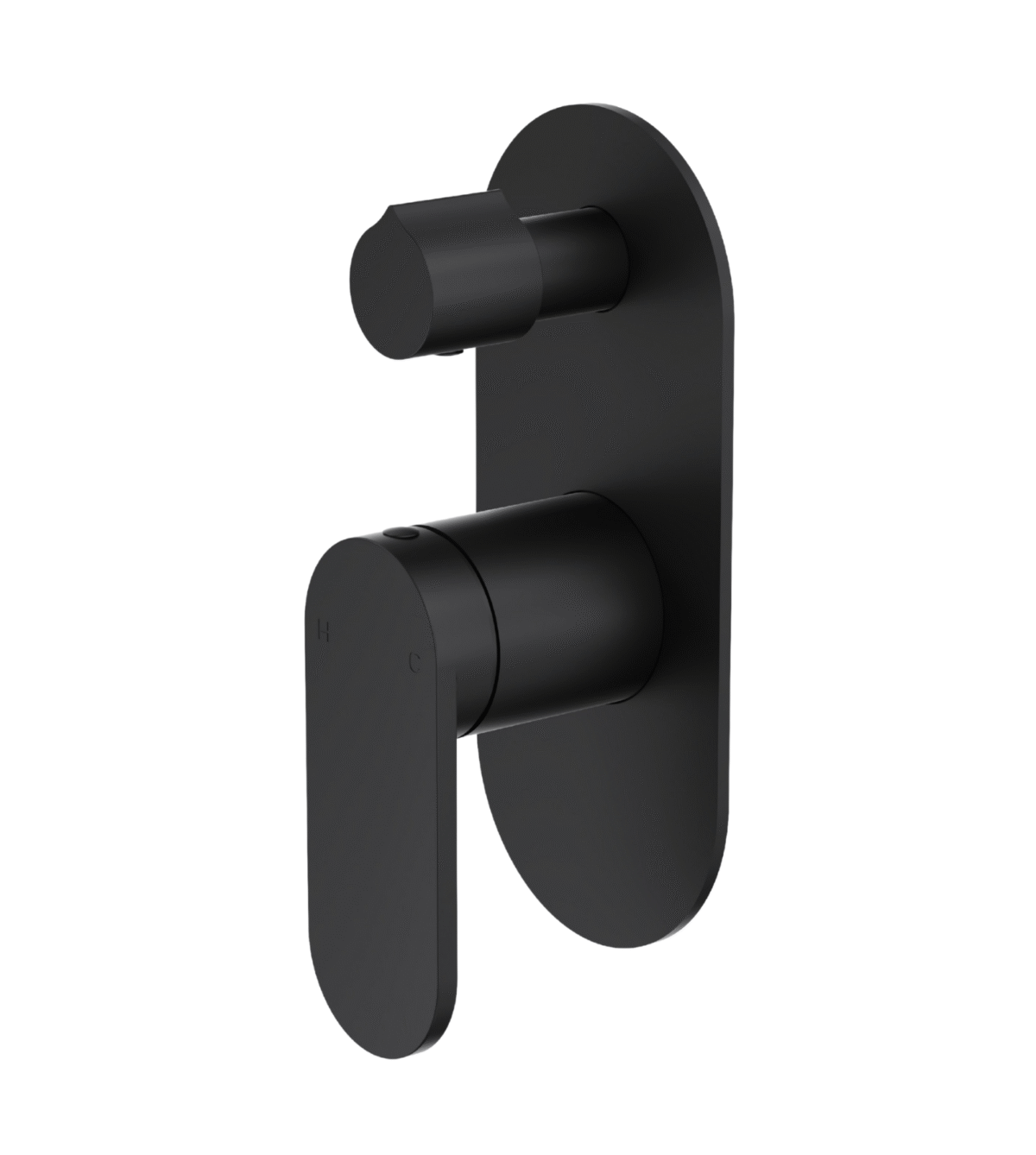 Linsol Capo Wall Diverter Mixer Large Plate