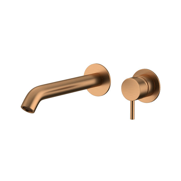 Amoza Wall Basin/Bath Mixer 180mm Spout