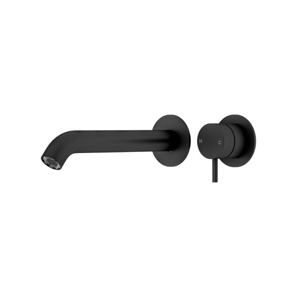 Amoza Wall Basin/Bath Mixer 180mm Spout