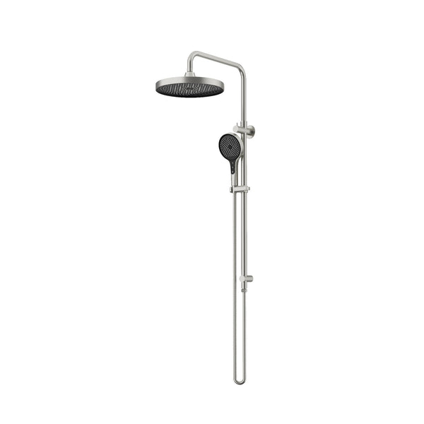 Amoza Premium Twin Shower on Full Rail 5 Function - 300mm Head