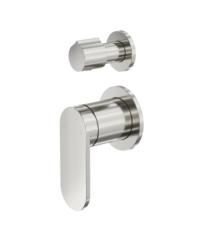 Linsol Capo Wall Diverter Mixer Small Plate