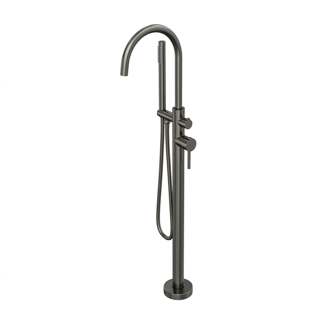Linsol Nure Freestanding Bath Mixer with Hand Shower