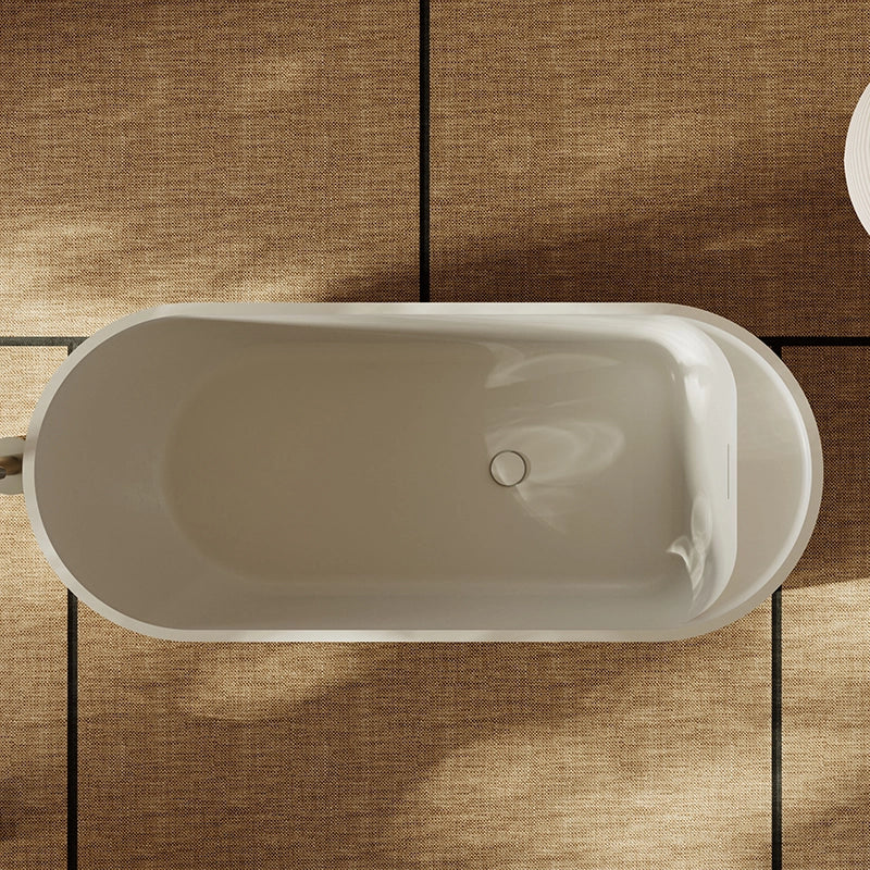 Artemus White Oak Freestanding Bath - 1600mm