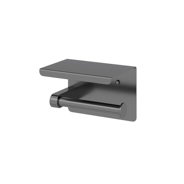 Amoza Toilet Roll Holder With Shelf