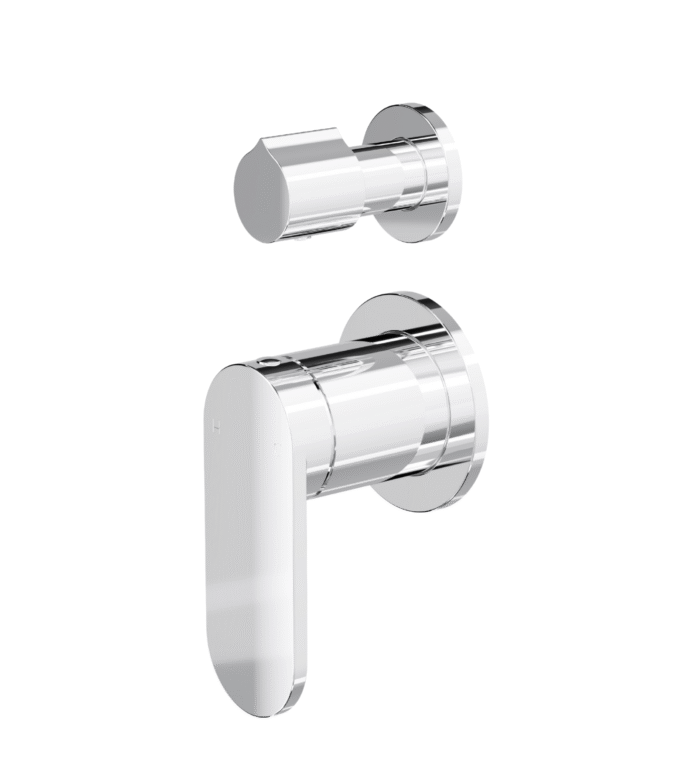 Linsol Capo Wall Diverter Mixer Small Plate