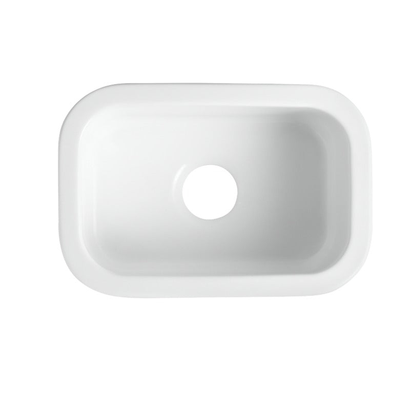 330x483x184mm Undermount Fireclay Butler Single Bowl Farmhouse Sink – alternate view