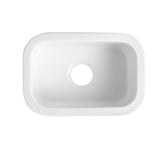 330x483x184mm Undermount Fireclay Butler Single Bowl Farmhouse Sink – alternate view